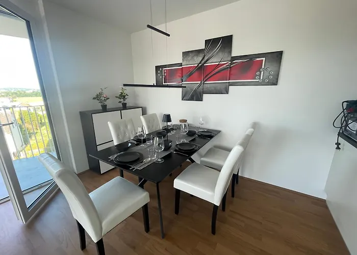 Lejlighed Luxusapartment Mit 40 Qm Terrasse, E-parkplatz Und Parkplatz