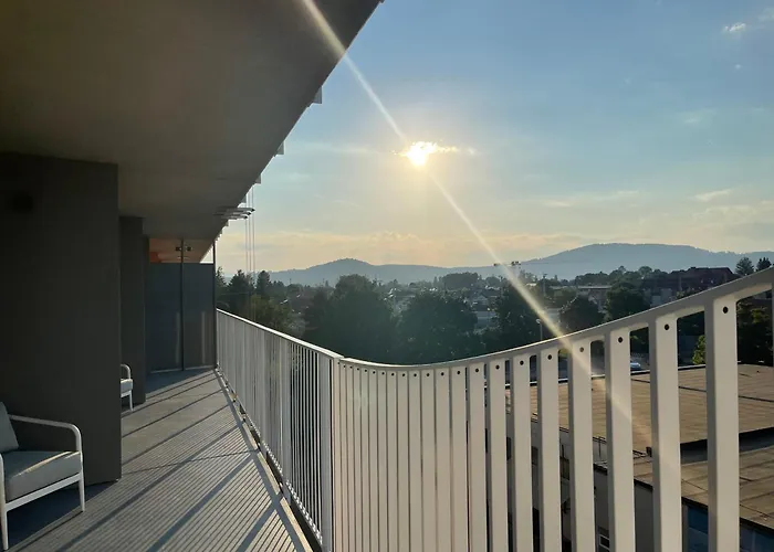 Luxusapartment Mit 40 Qm Terrasse, E-parkplatz Und Parkplatz *