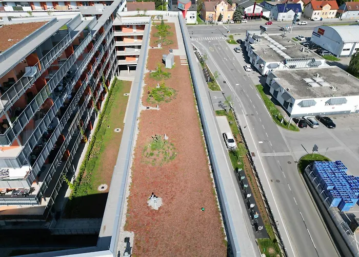 Lejlighed Luxusapartment Mit 40 Qm Terrasse, E-parkplatz Und Parkplatz Graz
